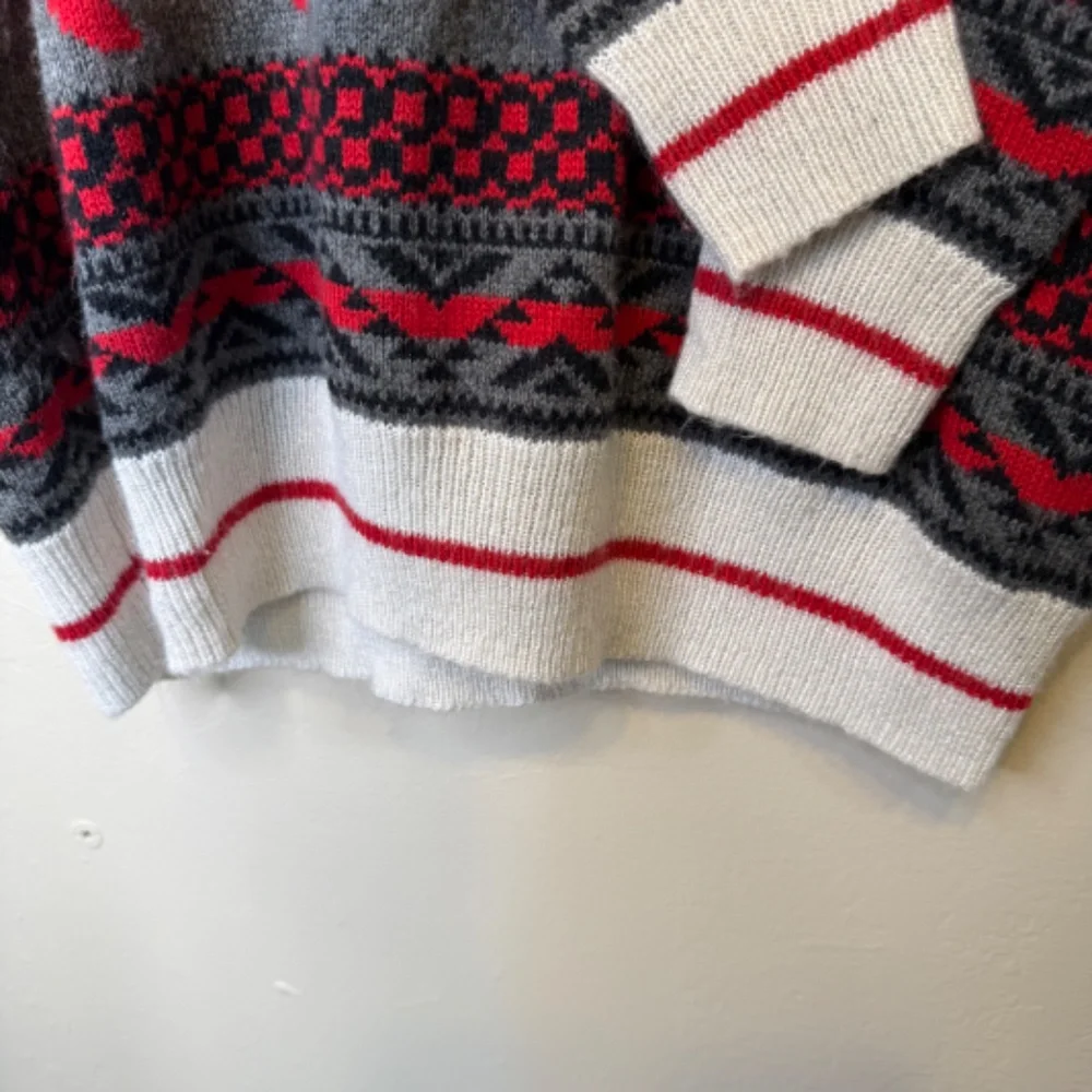 Mossimo | Thick Knit Fair Isle Reindeer Chunky Ugly Christmas Sweater - Picture 6 of 9